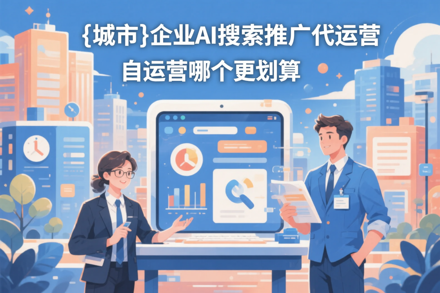 海南企业AI搜索推广代运营和自运营哪个更划算