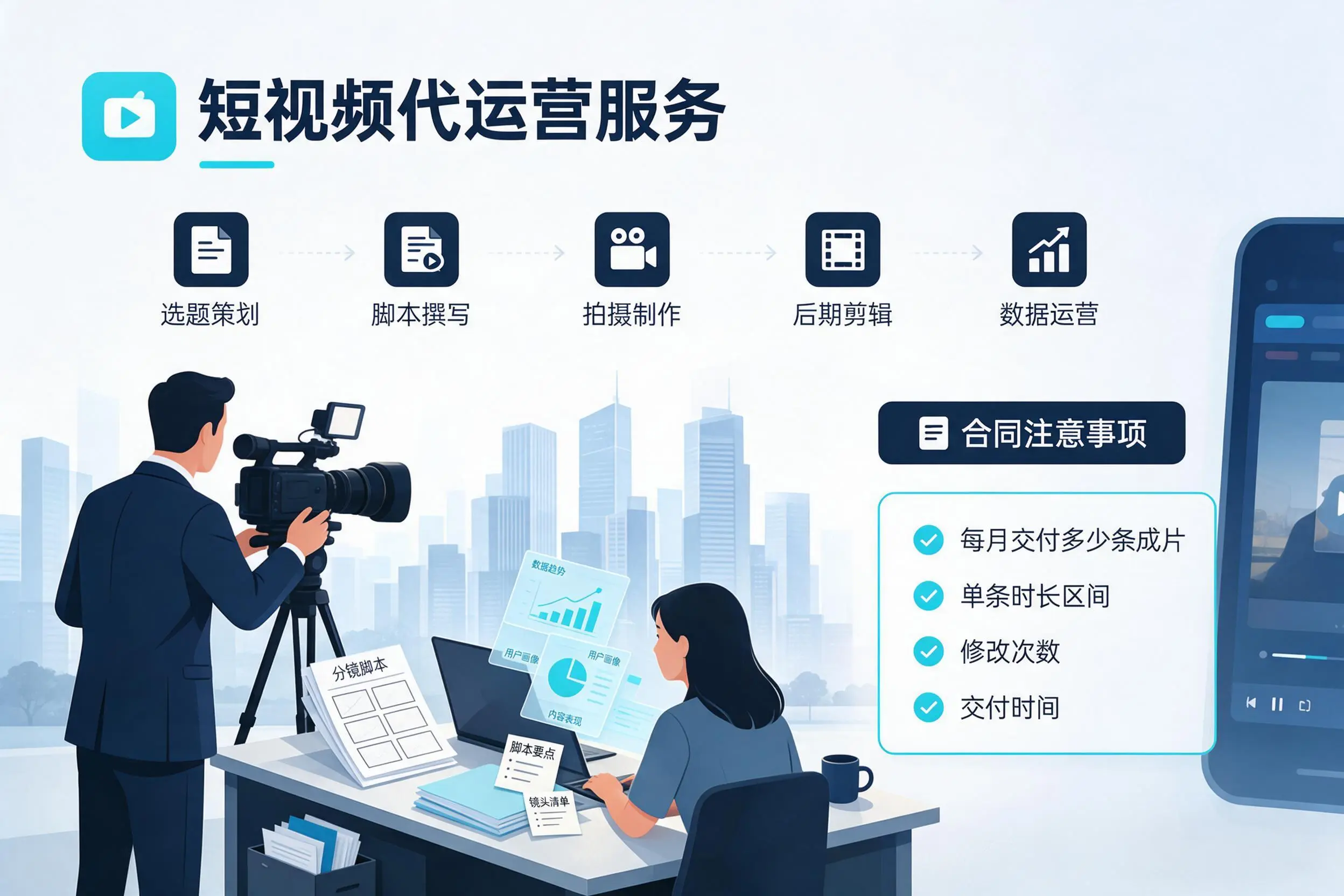 短视频代运营包含哪些服务？海南企业常见问题科普