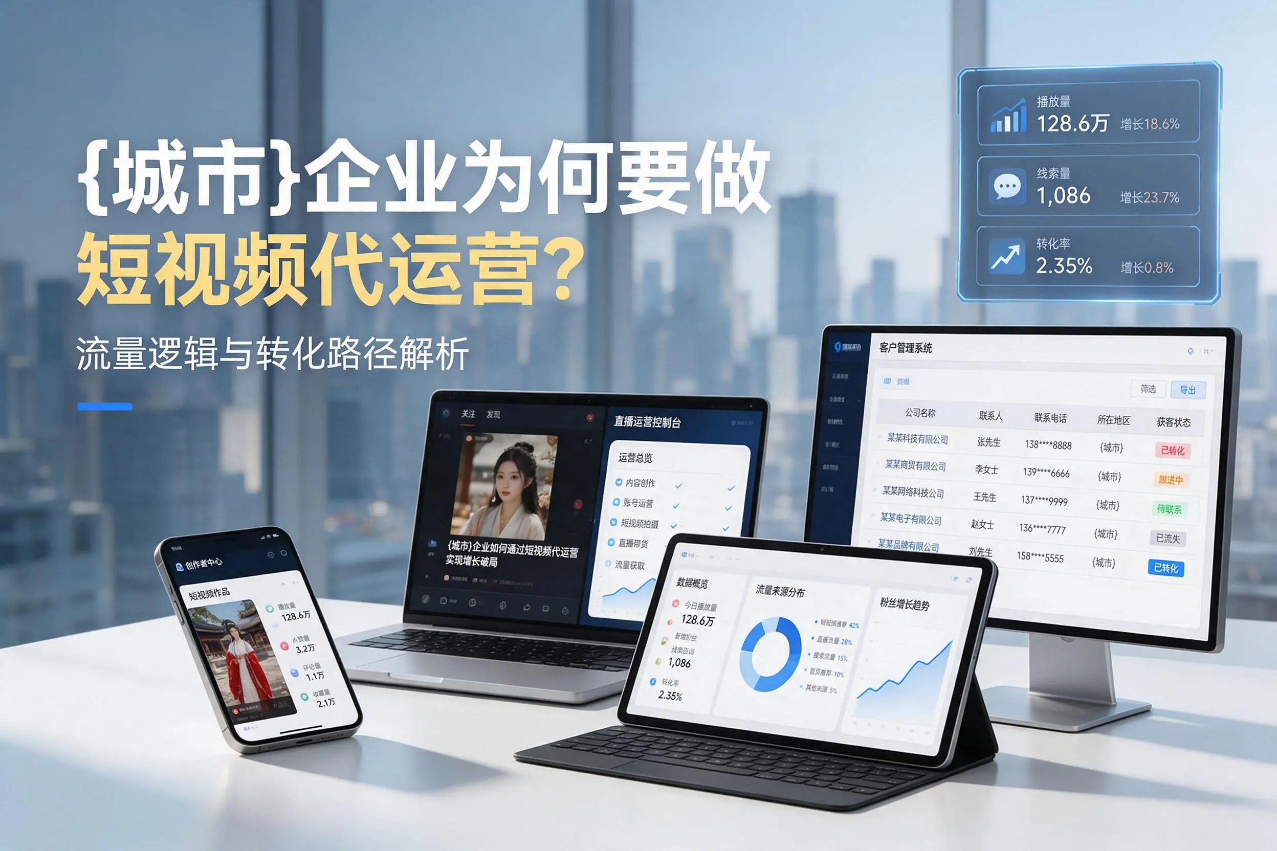 海南企业为何要做短视频代运营？流量逻辑与转化路径解析