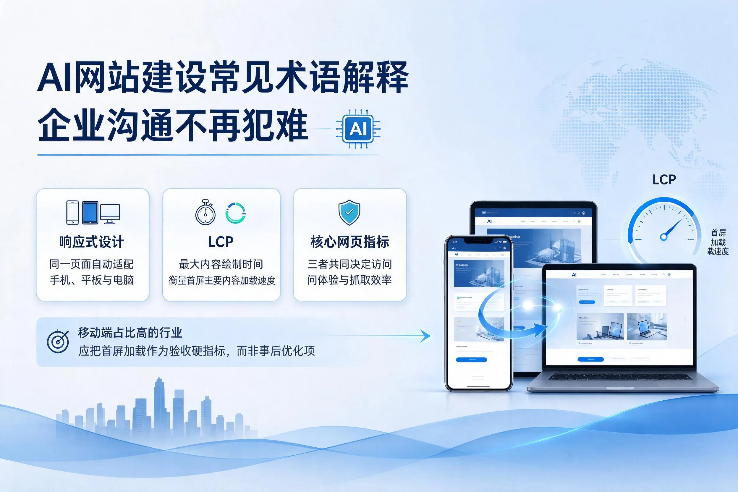 AI网站建设常见术语解释，海南企业沟通不再犯难