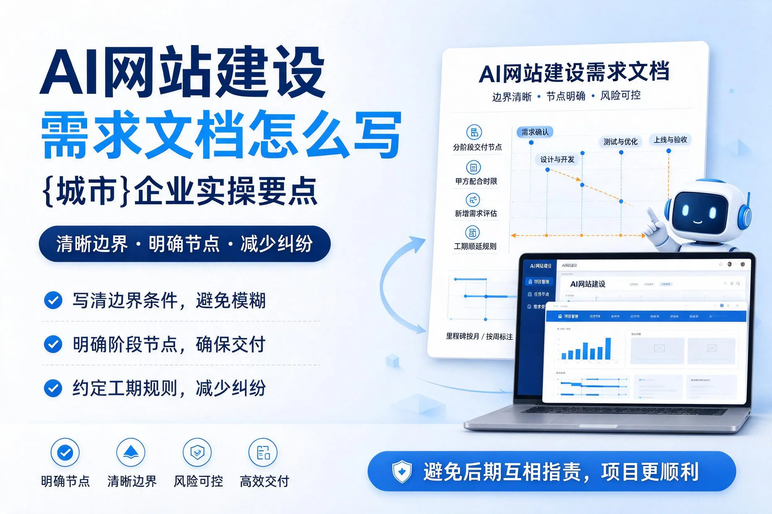 AI网站建设需求文档怎么写,海南企业实操要点
